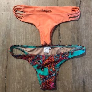 Issa de mar and pualani bikini bottoms .